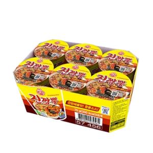 [오뚜기] 진짬뽕소컵_75g*6입